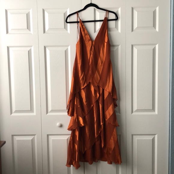 ASOS Dresses & Skirts - ASOS backless ruffle dress. New with tags.